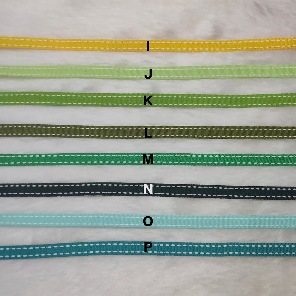 Stitched Gross Grain Ribbon 10mm