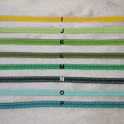 Stitched Gross Grain Ribbon 10mm