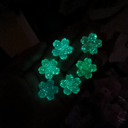 Acrylic Luminous Flower Beads