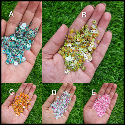 Printed Sequins