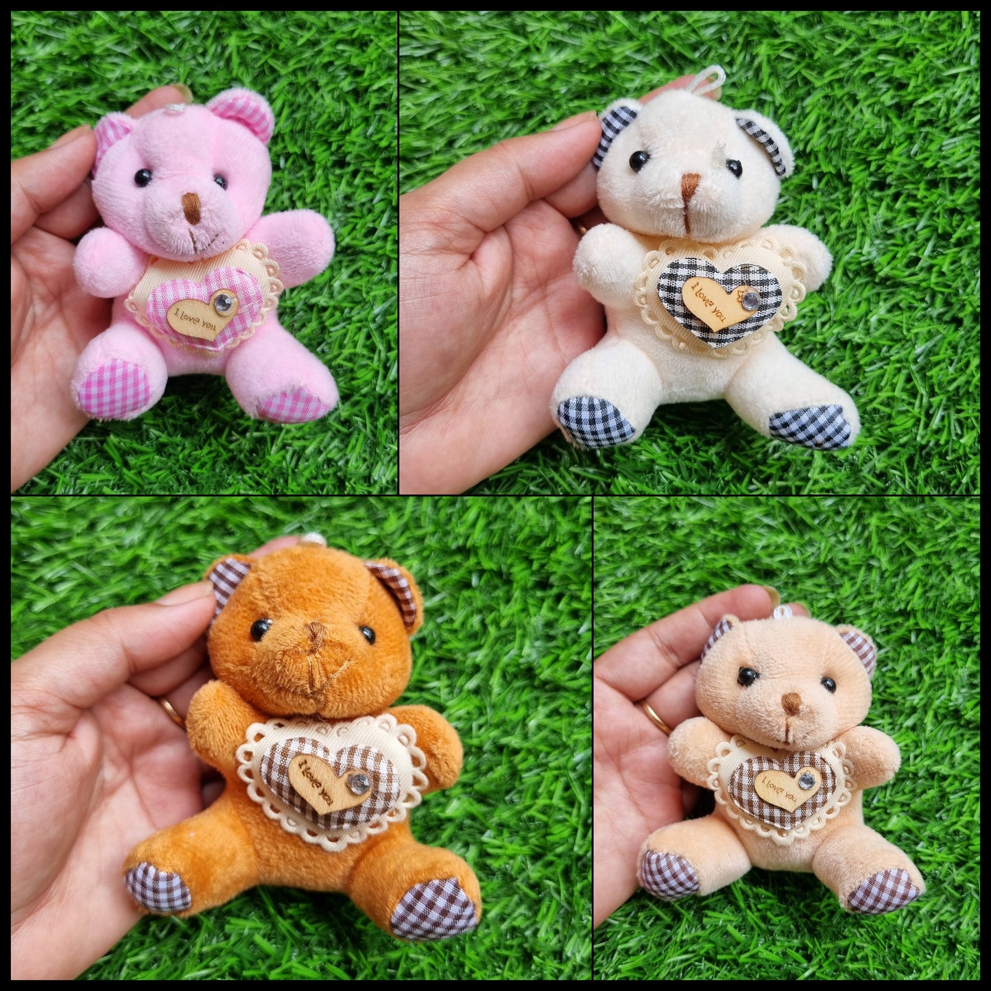 Fabric Charm - Teddy