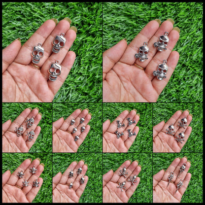Metal Charm - Skull