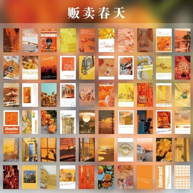 Journaling PET Stickers Booklet (60 Sheets) Size - 4*6cm
