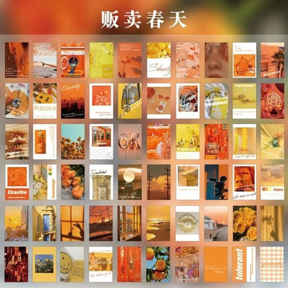 Journaling PET Stickers Booklet (60 Sheets) Size - 4*6cm