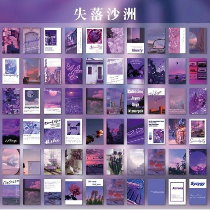 Journaling PET Stickers Booklet (60 Sheets) Size - 4*6cm