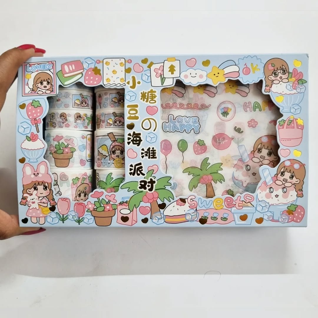 Kawaii Stickers Design C05 – YV Craft Supplies