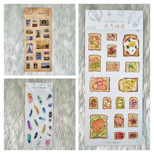 Vintage PET Stickers