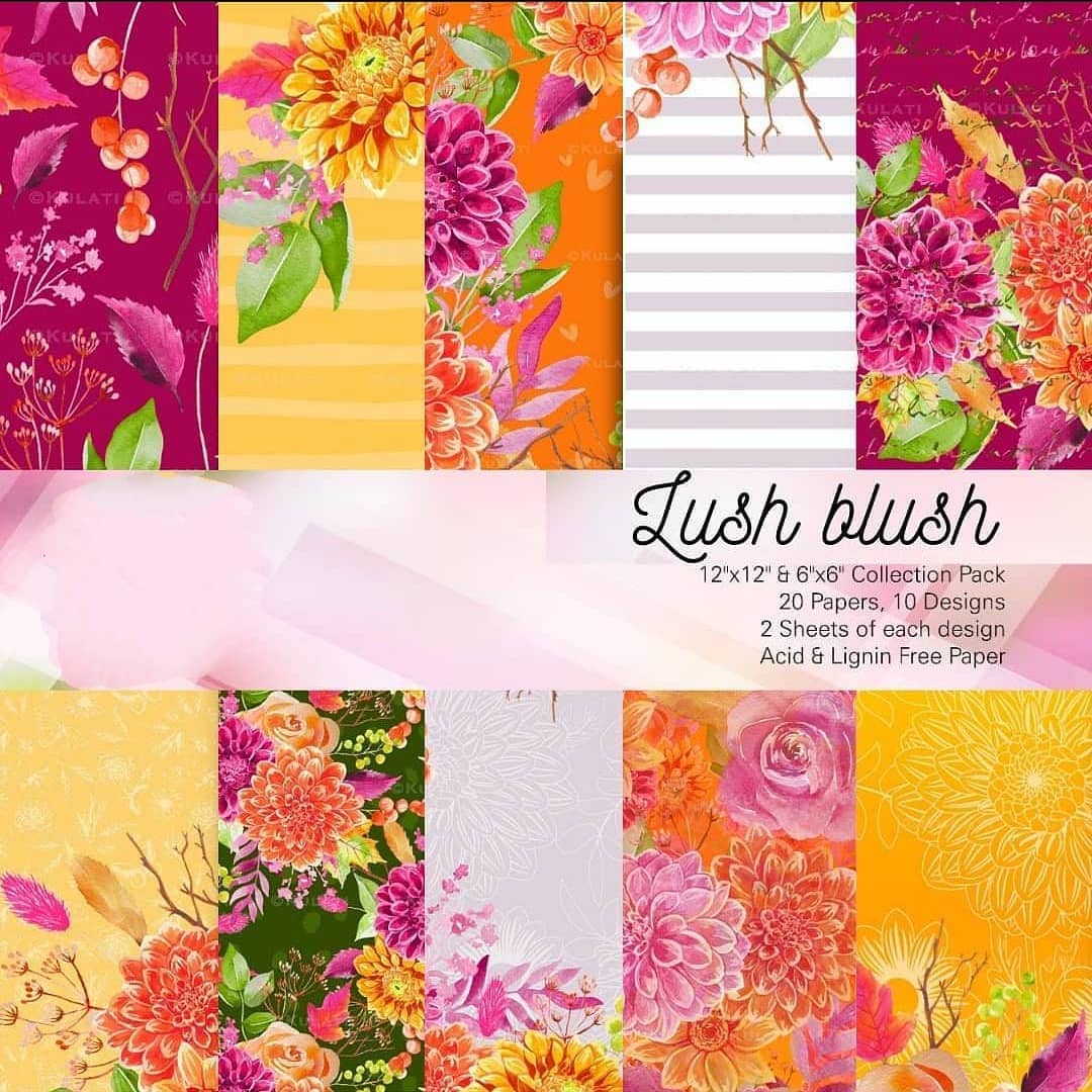 Paper Pack -  Lush Blush