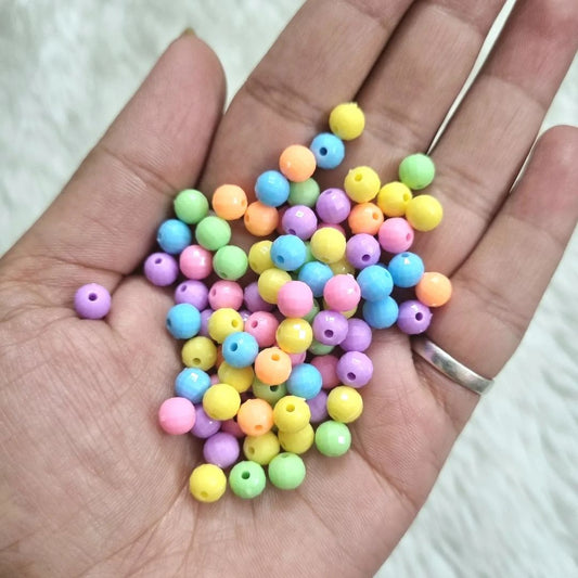 Acrylic Round Beads