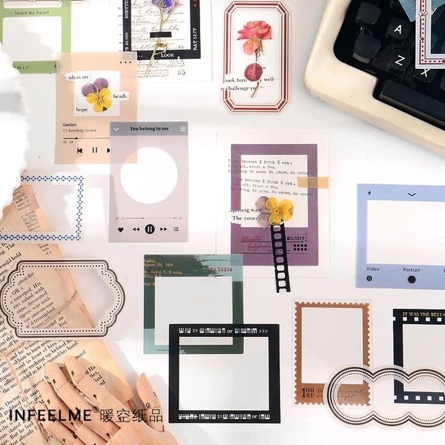 Photo Border PET Stickers