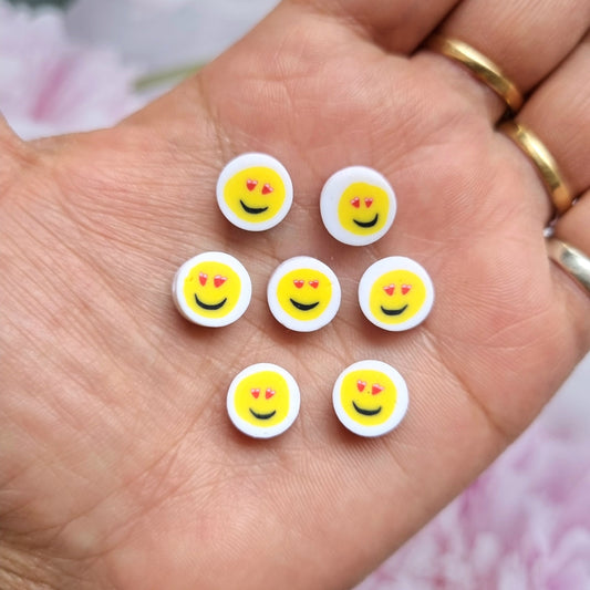 Polymer Beads - Smiley