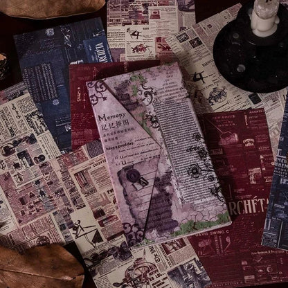 Retro Journal Decoration Material Paper