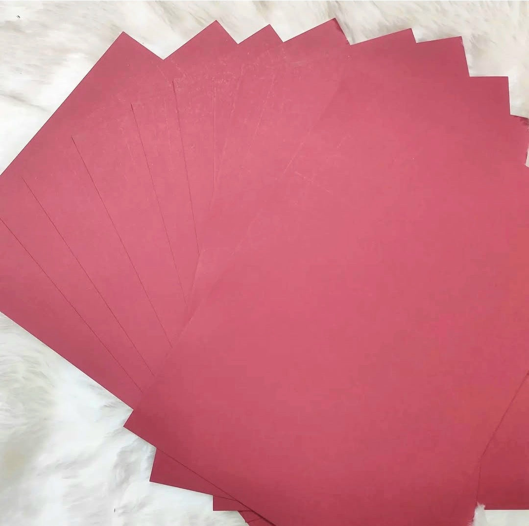 Cardstock - Dark Red (300 GSM)