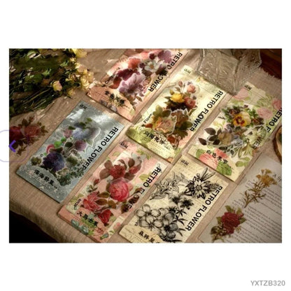 Washi Flower Stickers