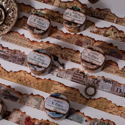 Fire / Coffee Style Washi Tapes