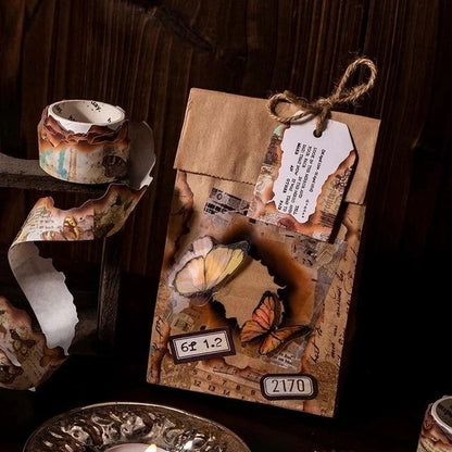 Fire / Coffee Style Washi Tapes