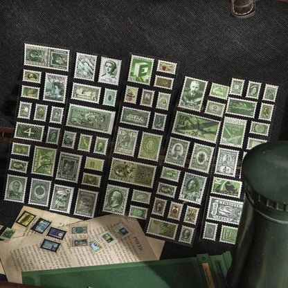 Stamp Style PET Stickers