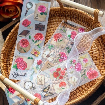 Blooming PET Stickers