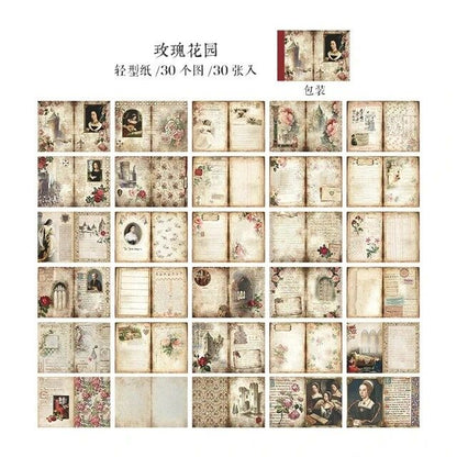 Manor Garden Art Sheets