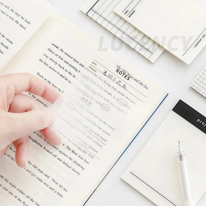 Transparent Memo Pads