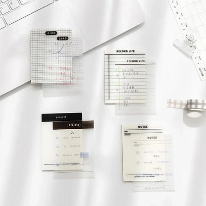 Transparent Memo Pads
