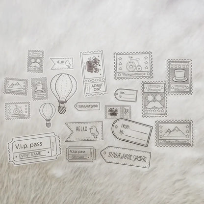 Nostalgia PET Stickers