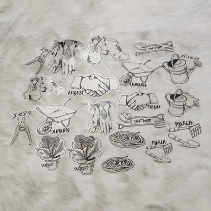 Nostalgia PET Stickers