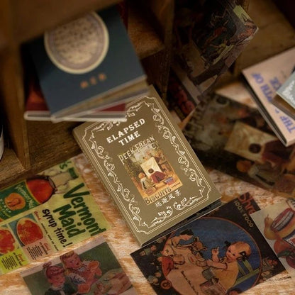 Vellum Vintage Booklet (50 Sheets) | Size - 4*6cm