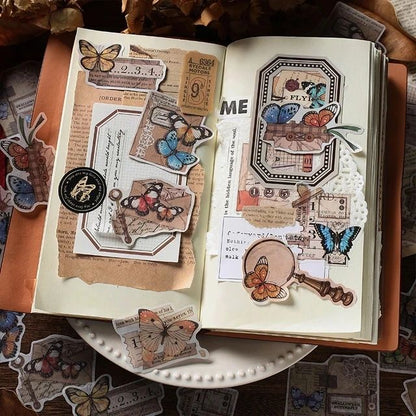 Vintage Scrapbook Washi Stickers