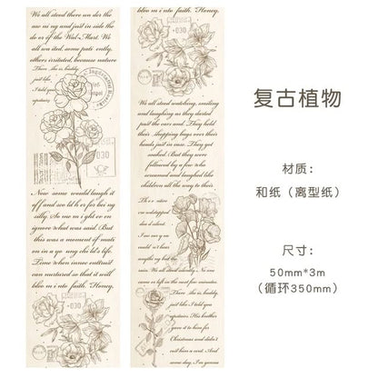 Vintage Washi Roll
