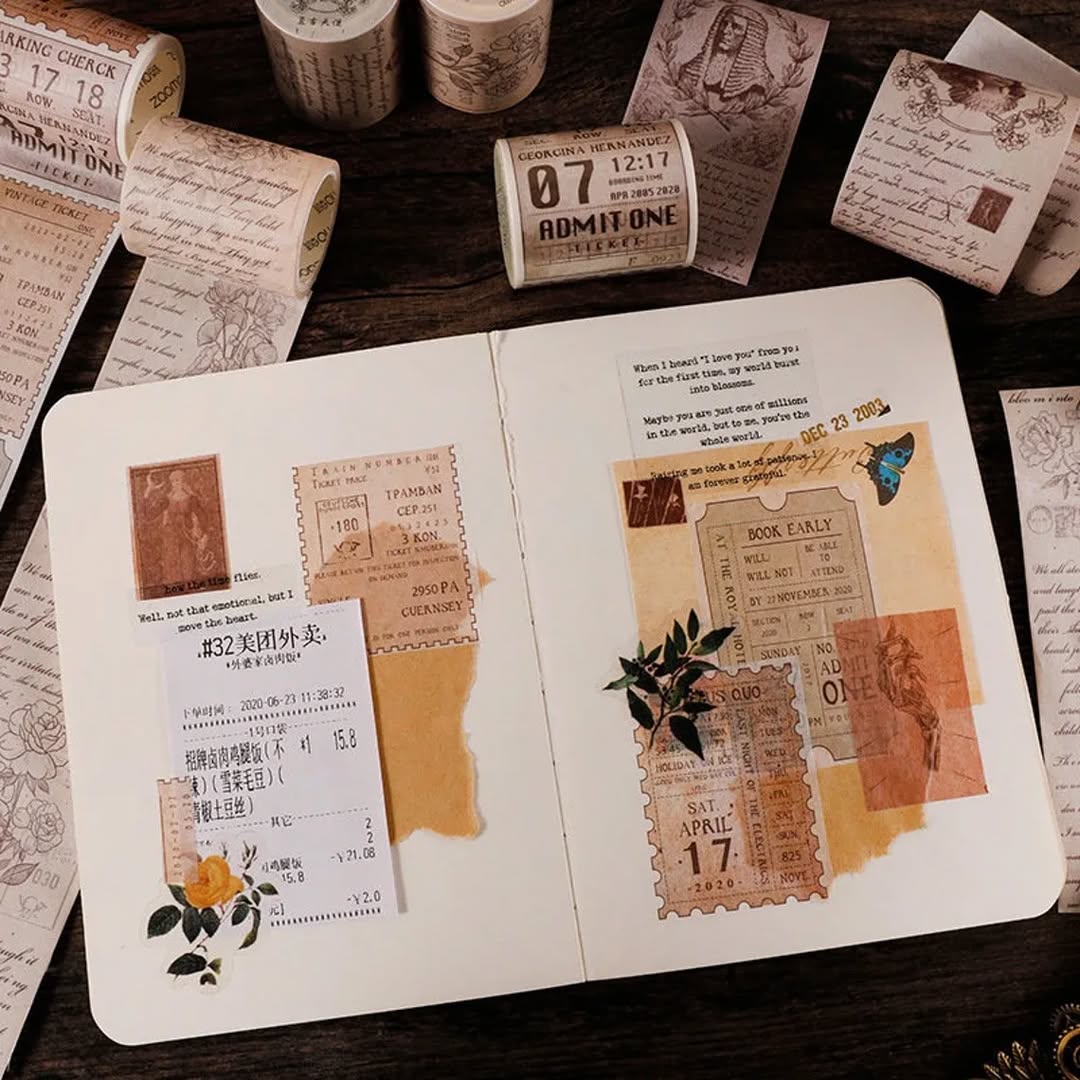 Vintage Washi Roll