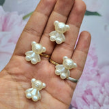 Pearl Teddy Bead