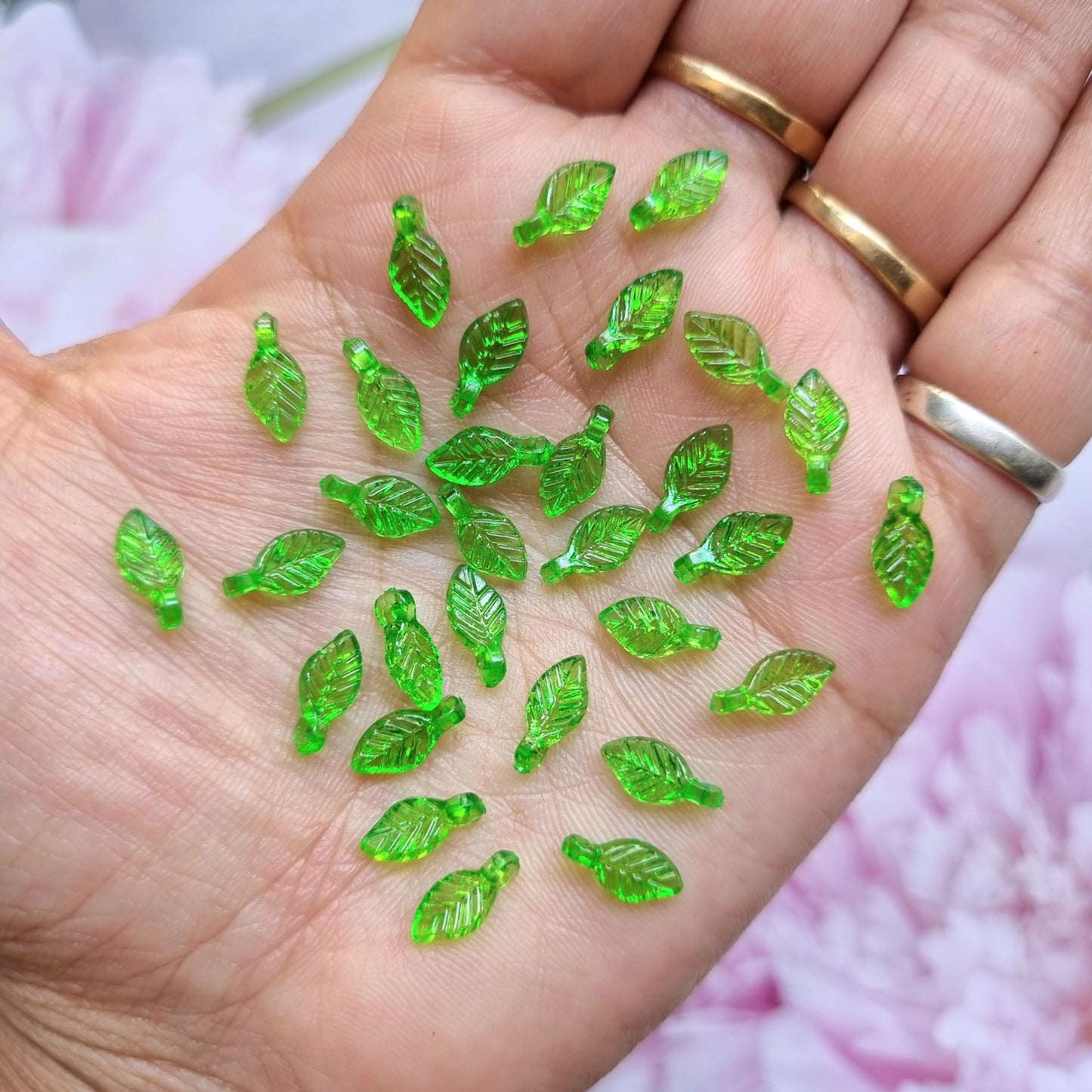 Acrylic Tiny Leaves