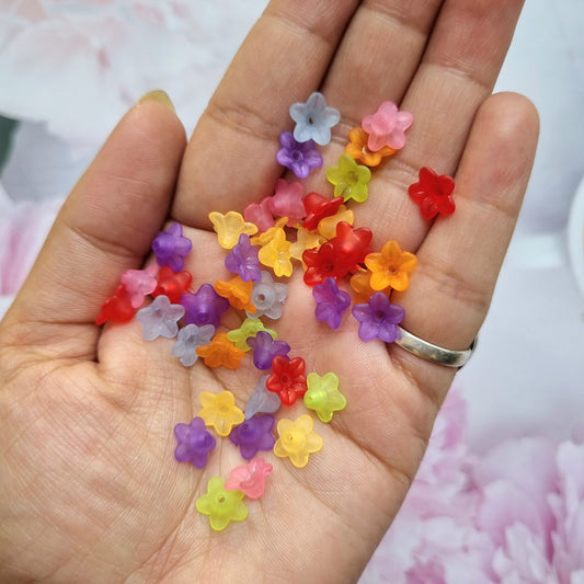 Acrylic Flower Caps