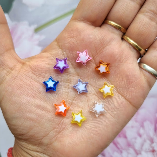 Acrylic Star Beads