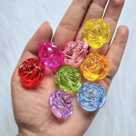 Acrylic Flower Beads (Jumbo)