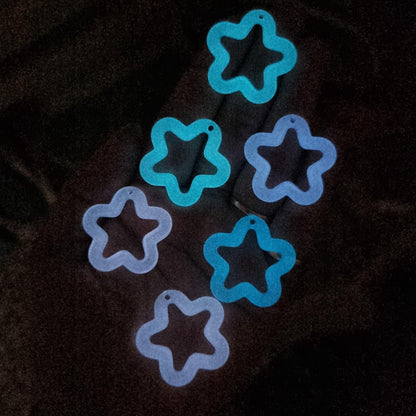 Acrylic Luminous Star Hangings
