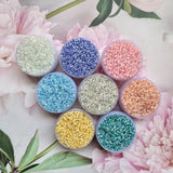 Seed Beads - Transparent Pastel | Size - 8/0 (3mm)