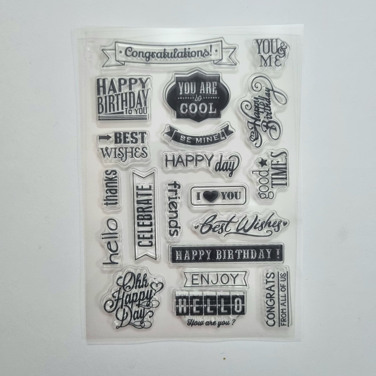 Clear Stamp (Design 03)