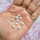 Acrylic Heart Beads (Size - 3mm)