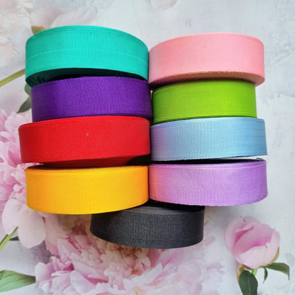 Plain Gross Grain Ribbons