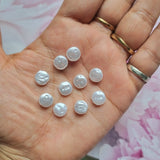 Acrylic Uncut Flat Beads