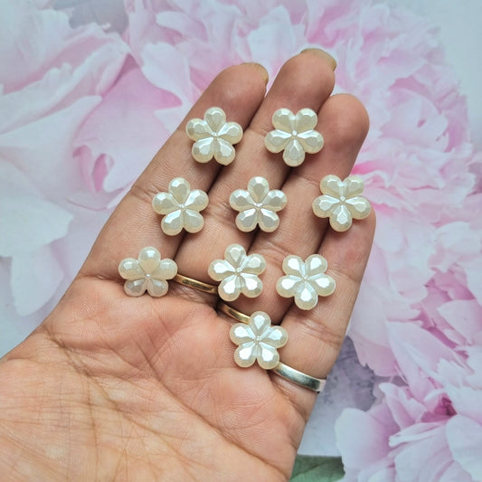 Acrylic Flower Beads