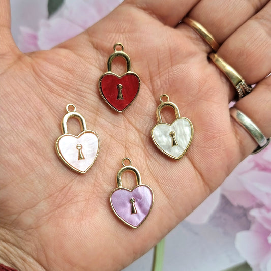 Enamel Charms - Heart