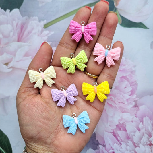 Resin Charms - Bow