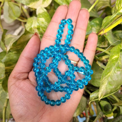 Transparent Coloured Glass Beads (6mm)