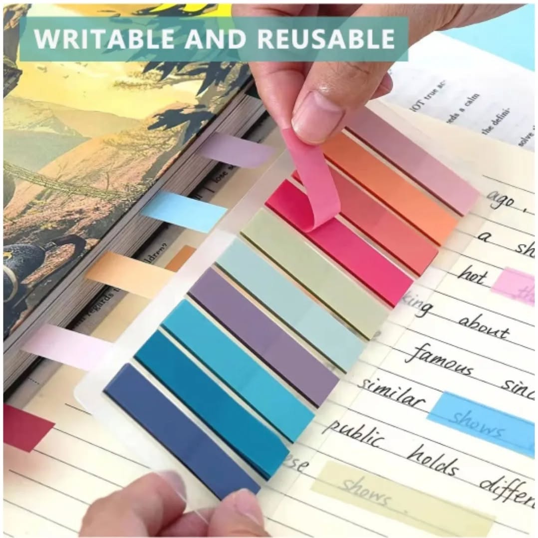 Writable Book Flags / Sticky Notes