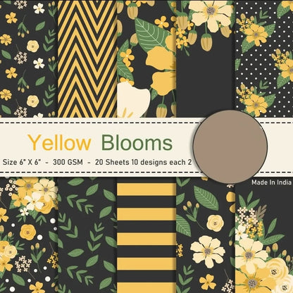 Paper Pack - Yellow Blooms