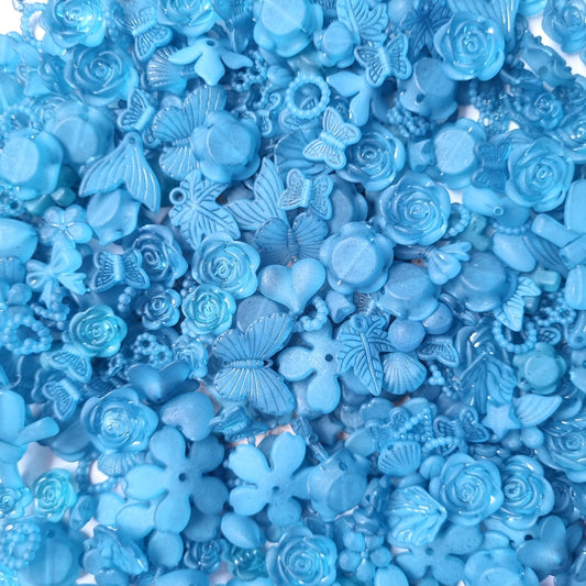 Frost Beads Soup - Torquoise Blue
