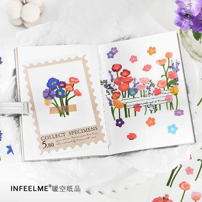 Floral PET Stickers
